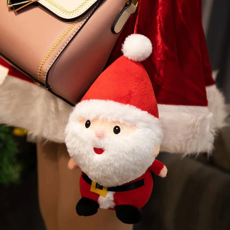 20CM Niedliche Weihnachtsserie Puppe Weihnachtsmann Elch Plüschtier Gefülltes weiches Schneemann Hirsch Spielzeug für Kinder Mädchen Weihnachtsgeschenk Dekor Requisiten