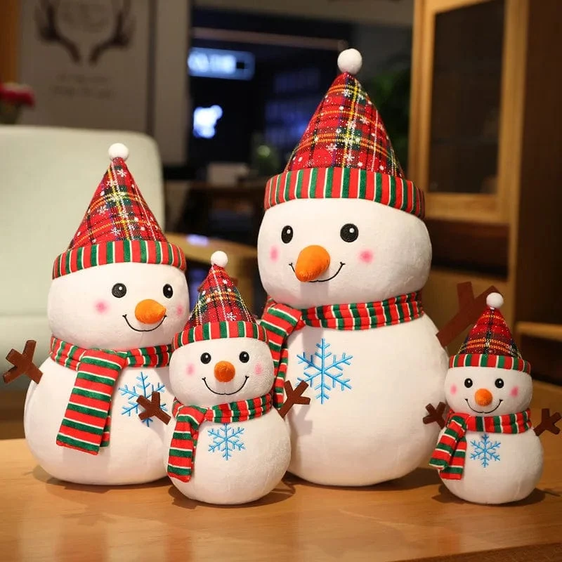 20CM Niedliche Weihnachtsserie Puppe Weihnachtsmann Elch Plüschtier Gefülltes weiches Schneemann Hirsch Spielzeug für Kinder Mädchen Weihnachtsgeschenk Dekor Requisiten