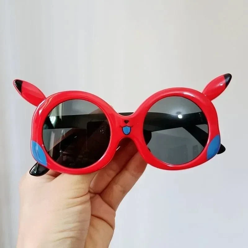 Anime Pokemon Sonnenbrille Pikachu Cartoon Figrues Brille Kinder Jungen Mädchen Sonnenbrille Süße Dekoration Kinder Spielzeug Geschenke