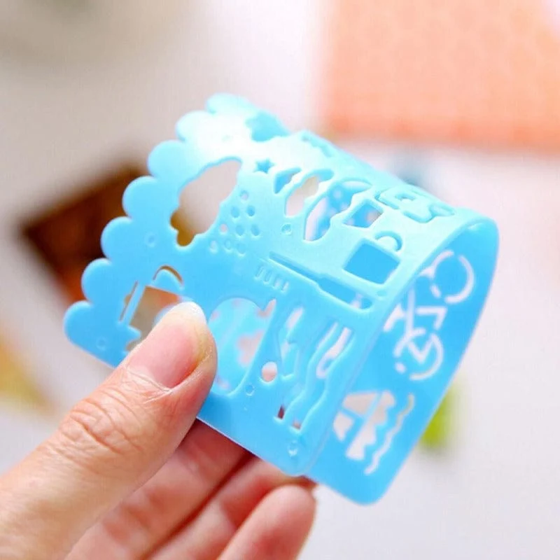 4 STÜCKE Kinder Zeichnung Spielzeug Malerei Vorlage Bord Kunststoff Lineal Kunst Handwerk Juguetes Lernen Zeichnen Pädagogisches Spielzeug Für Kinder Geschenk