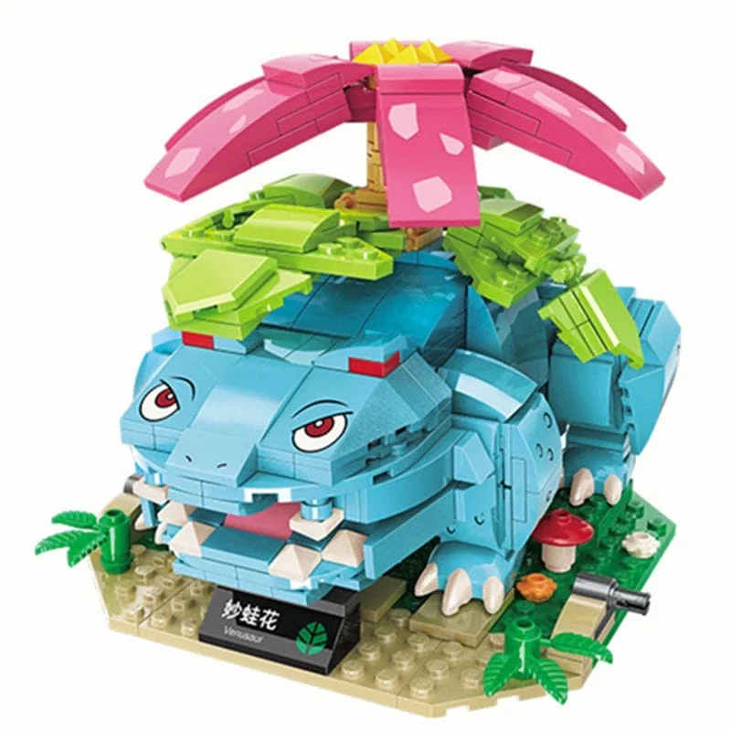 Anime Cartoon Pokemon Pikachu Bulbasaur Bausteine ​​Charizard Sets Film Puppen Modell Ziegel Kinder Spielzeug Für Kinder Urlaub Geschenke
