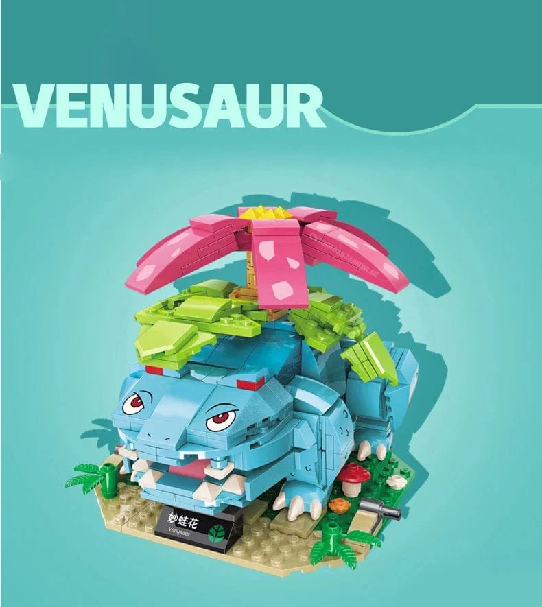 Anime Cartoon Pokemon Pikachu Bulbasaur Bausteine ​​Charizard Sets Film Puppen Modell Ziegel Kinder Spielzeug Für Kinder Urlaub Geschenke