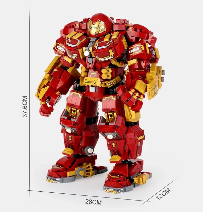 Neu 2000 + Pcs Marvel Spielzeug Bausteine ​​Avengers Iron Man Superhelden Ziegel Modell Hulk Buster Mecha Geschenke für Jungen Erwachsene Kinder
