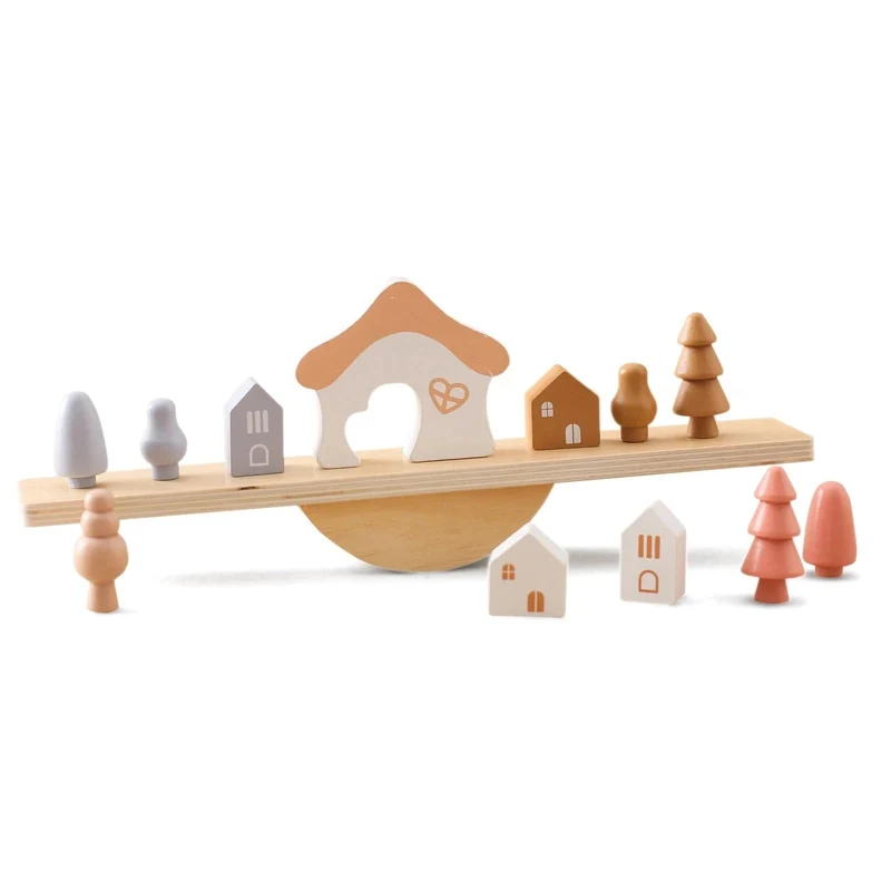 Baby Tier Fädelspielzeug Holz Stapelspielzeug Blöcke Brettspiele Holzspielzeug Baby Tier Auffädeln Fädelperlen Spielzeug Geschenk
