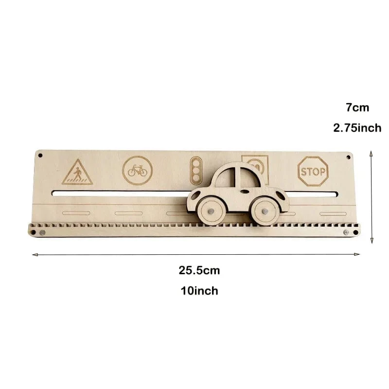Montessori Spielzeug Beschäftigt Bord DIY Zubehör Lernen Bildung Beschäftigt Bord Spiele für Baby Aktivität Bord Komponenten Holz Teile