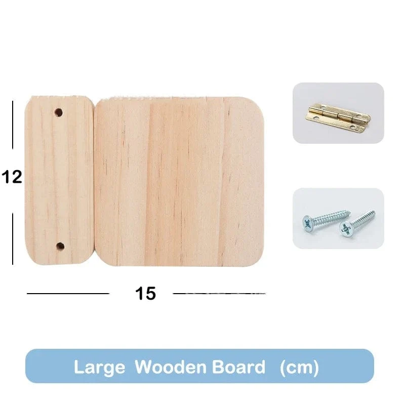 Montessori Spielzeug Beschäftigt Bord DIY Zubehör Lernen Bildung Beschäftigt Bord Spiele für Baby Aktivität Bord Komponenten Holz Teile