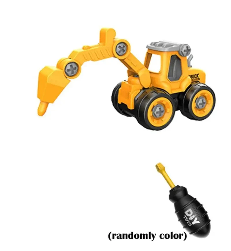 Mutter Demontage Laden Entladen Engineering Lkw Bagger Bulldozer Montessori Bildung Spielzeug Kind Schraube Kreative Werkzeug Auto