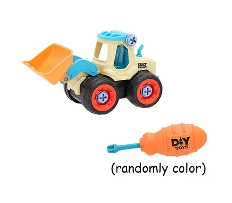 Mutter Demontage Laden Entladen Engineering Lkw Bagger Bulldozer Montessori Bildung Spielzeug Kind Schraube Kreative Werkzeug Auto