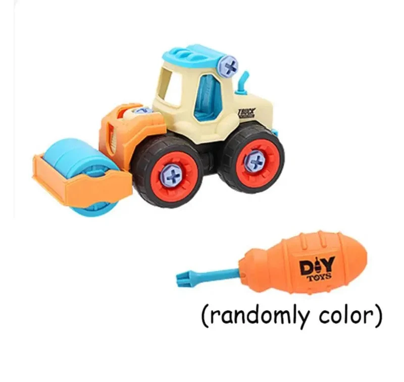 Mutter Demontage Laden Entladen Engineering Lkw Bagger Bulldozer Montessori Bildung Spielzeug Kind Schraube Kreative Werkzeug Auto