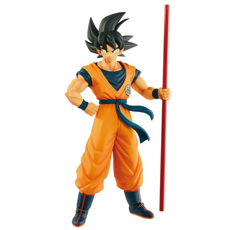 Auf Lager Dragon Ball Son Goku Super Saiyajin Anime Figur 22cm Goku DBZ Action Figur Modell Geschenk Sammlerfigur für Kinderspielzeug