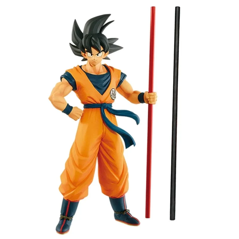Auf Lager Dragon Ball Son Goku Super Saiyajin Anime Figur 22cm Goku DBZ Action Figur Modell Geschenk Sammlerfigur für Kinderspielzeug