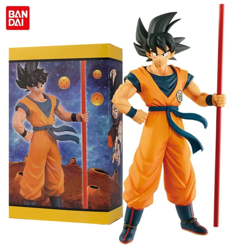 Auf Lager Dragon Ball Son Goku Super Saiyajin Anime Figur 22cm Goku DBZ Action Figur Modell Geschenk Sammlerfigur für Kinderspielzeug