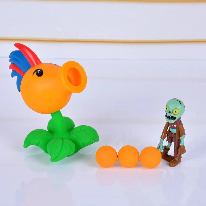 Heiße Pflanzen vs Zombies Peashooter PVC Action Anime Figur Modell PVZ Spielzeug Geschenke Spielzeug für Kinder Hohe Qualität Start Pflanzen