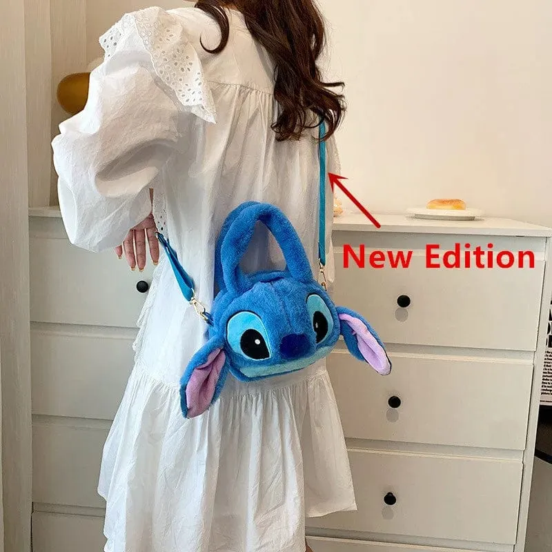 Disney Lilo & Stitch Plüschtiere Kawaii Tigger Winnie The Pooh Anime Stofftiere Kinder Cartoon Plushie Weiche Mädchen Plüschtasche