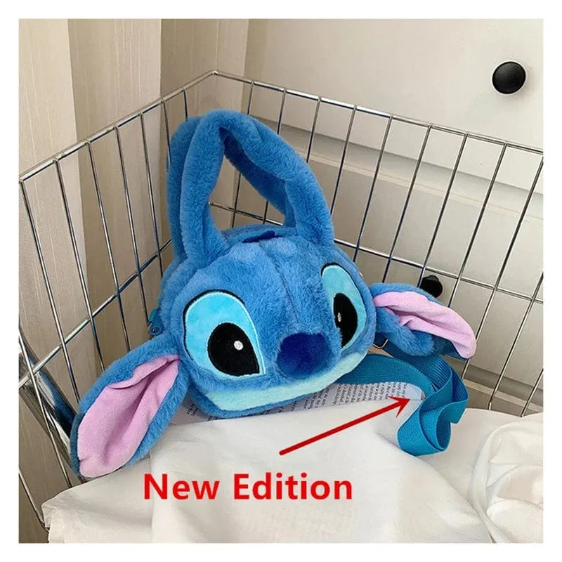 Disney Lilo & Stitch Plüschtiere Kawaii Tigger Winnie The Pooh Anime Stofftiere Kinder Cartoon Plushie Weiche Mädchen Plüschtasche