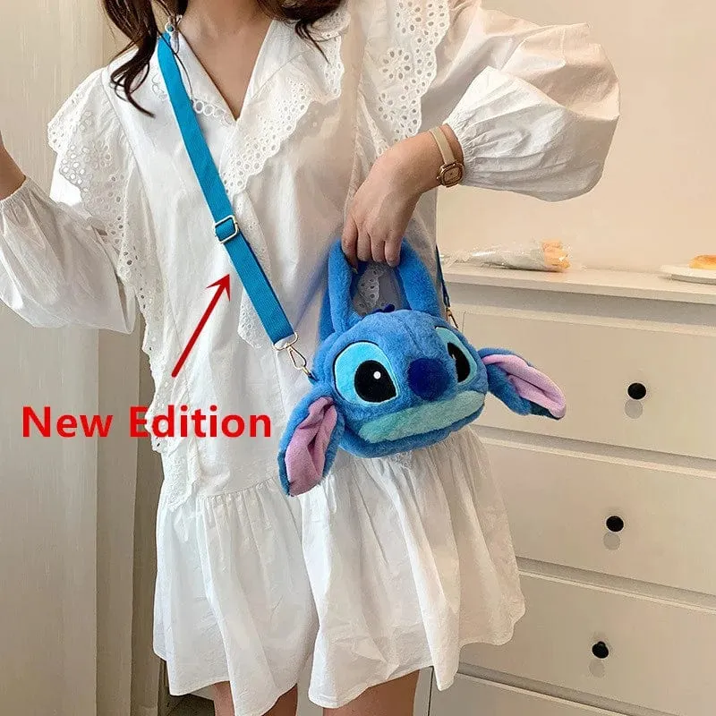 Disney Lilo & Stitch Plüschtiere Kawaii Tigger Winnie The Pooh Anime Stofftiere Kinder Cartoon Plushie Weiche Mädchen Plüschtasche