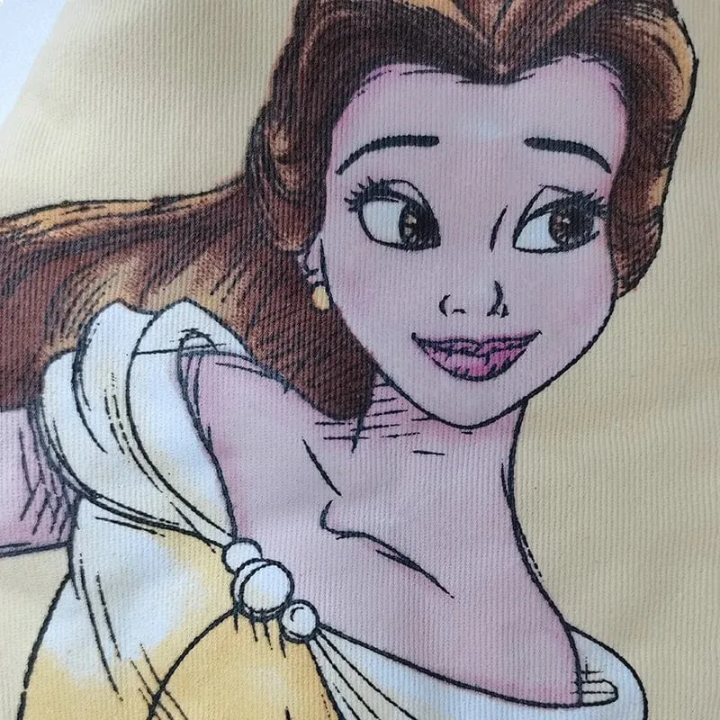 Disney Belle Prinzessin Ofenhandschuhe Cartoon Figuren Backen Kochen Verbrühungsschutz Isolationshandschuh Küche Mikrowellenherd Zubehör