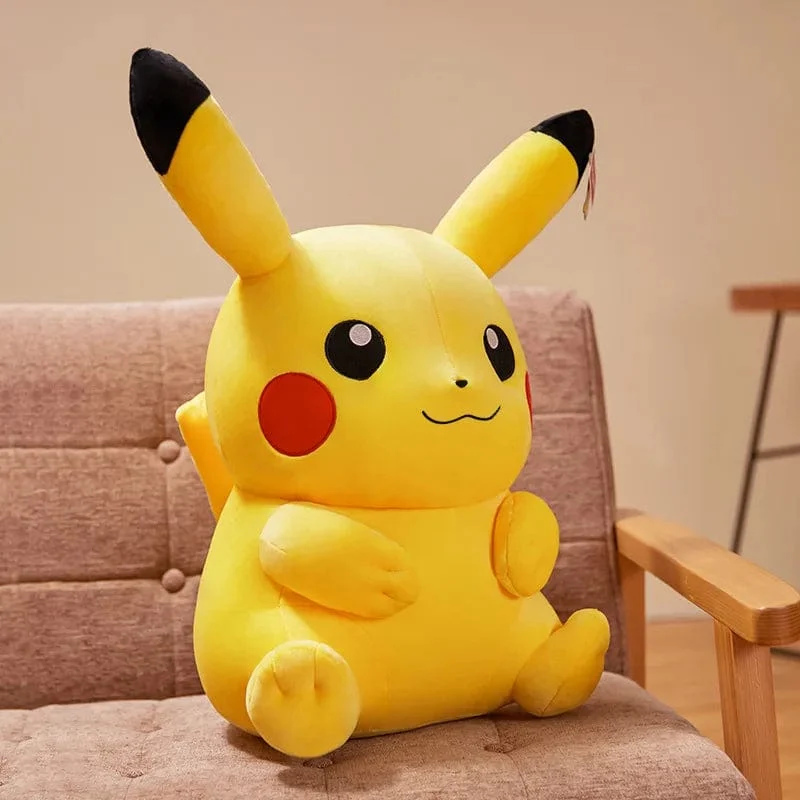 Süße Pikachu-Plüschtiere, Puppe, Anime, Pokemon, Kawaii, große ausgestopfte Plüschtiere, weiche, hochwertige Füllung, Weihnachtsgeschenke für Kinder