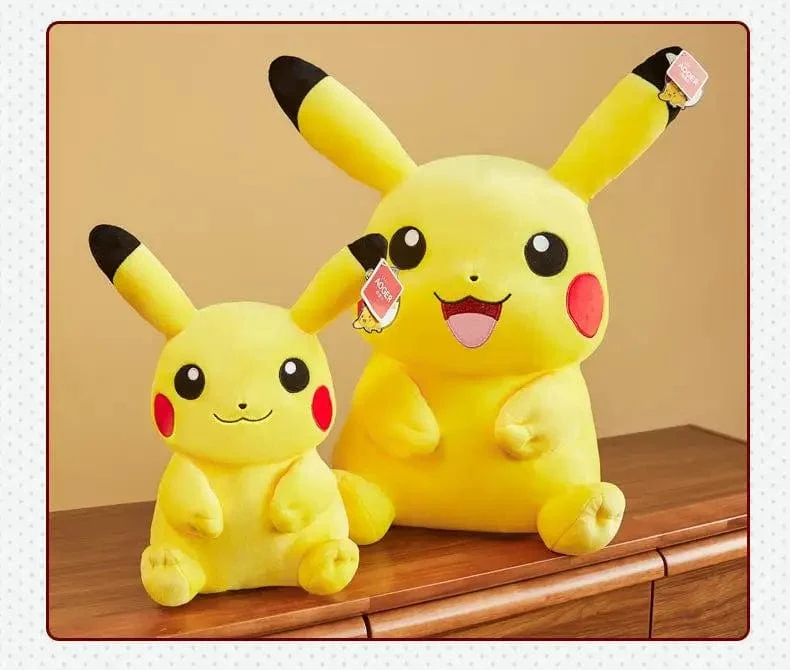 Süße Pikachu-Plüschtiere, Puppe, Anime, Pokemon, Kawaii, große ausgestopfte Plüschtiere, weiche, hochwertige Füllung, Weihnachtsgeschenke für Kinder