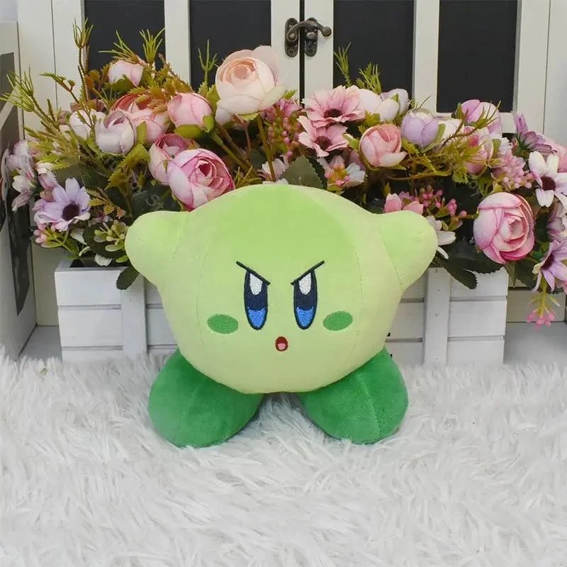 6 Arten Anime Kirby Plüschpuppe Spielzeug Weiche Angefüllte Plüsch Kawaii Cartoon Spielzeugsammlung Tolles Weihnachtsgeburtstagsgeschenk für Kinder