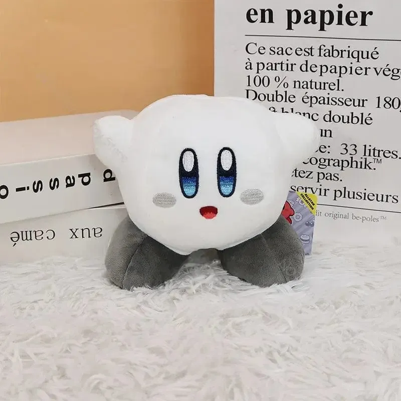 6 Arten Anime Kirby Plüschpuppe Spielzeug Weiche Angefüllte Plüsch Kawaii Cartoon Spielzeugsammlung Tolles Weihnachtsgeburtstagsgeschenk für Kinder
