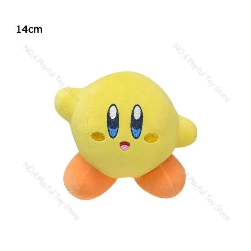 6 Arten Anime Kirby Plüschpuppe Spielzeug Weiche Angefüllte Plüsch Kawaii Cartoon Spielzeugsammlung Tolles Weihnachtsgeburtstagsgeschenk für Kinder