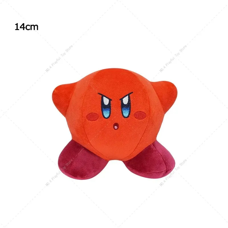 6 Arten Anime Kirby Plüschpuppe Spielzeug Weiche Angefüllte Plüsch Kawaii Cartoon Spielzeugsammlung Tolles Weihnachtsgeburtstagsgeschenk für Kinder