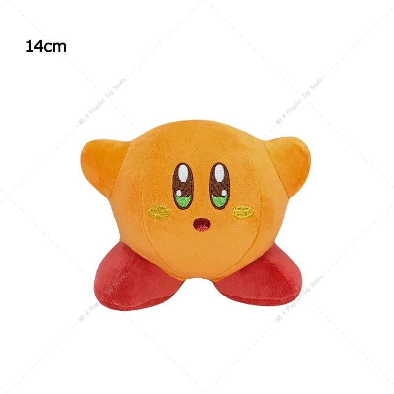 6 Arten Anime Kirby Plüschpuppe Spielzeug Weiche Angefüllte Plüsch Kawaii Cartoon Spielzeugsammlung Tolles Weihnachtsgeburtstagsgeschenk für Kinder