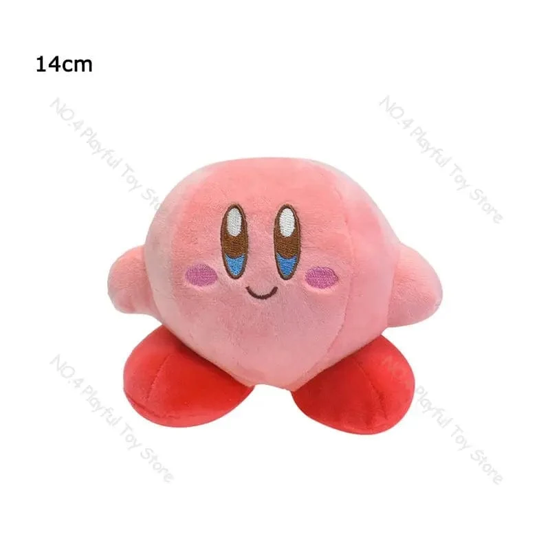 6 Arten Anime Kirby Plüschpuppe Spielzeug Weiche Angefüllte Plüsch Kawaii Cartoon Spielzeugsammlung Tolles Weihnachtsgeburtstagsgeschenk für Kinder