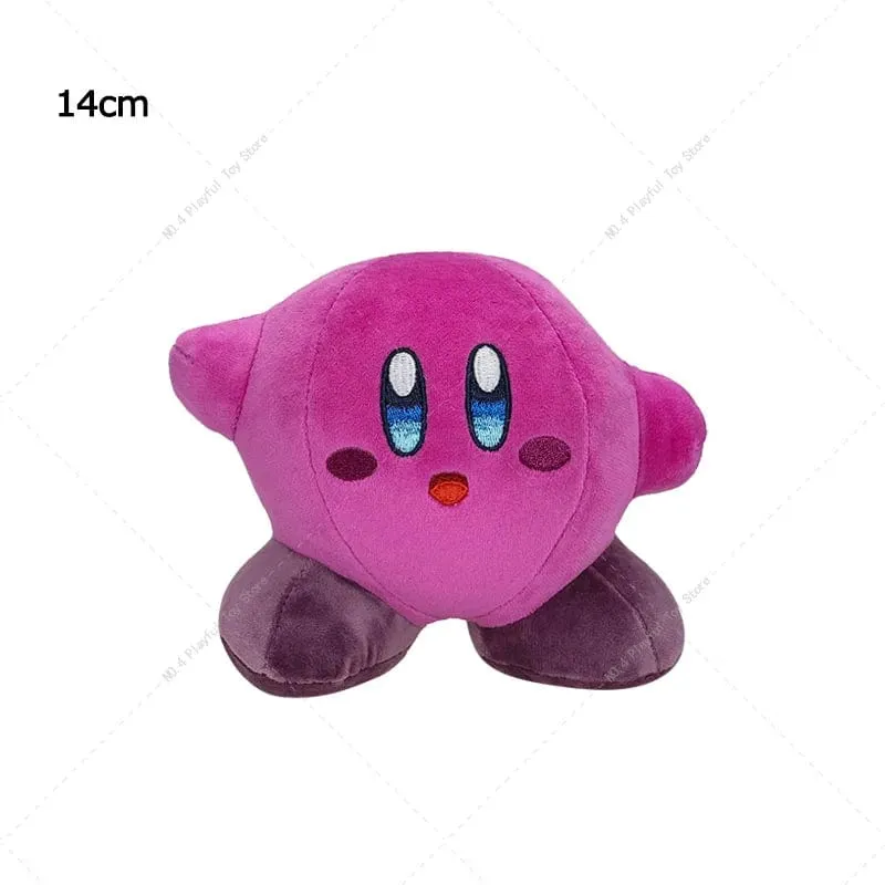6 Arten Anime Kirby Plüschpuppe Spielzeug Weiche Angefüllte Plüsch Kawaii Cartoon Spielzeugsammlung Tolles Weihnachtsgeburtstagsgeschenk für Kinder