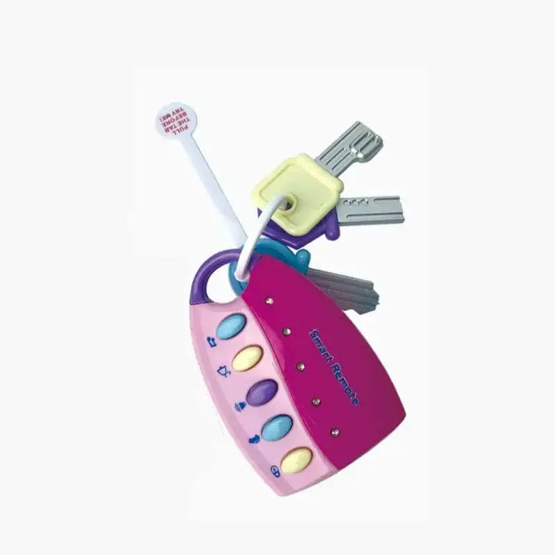 Premium Qualität Lustige Baby Musical Auto Schlüssel Spielzeug Smart Remote Auto Stimmen Pretend Spielen Bildung Spielzeug