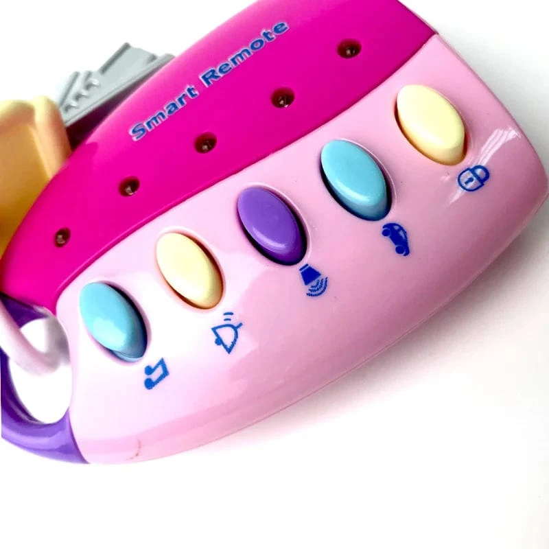 Premium Qualität Lustige Baby Musical Auto Schlüssel Spielzeug Smart Remote Auto Stimmen Pretend Spielen Bildung Spielzeug