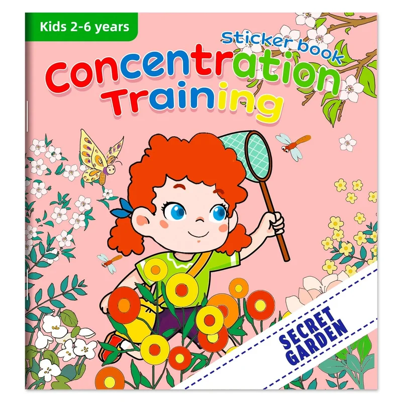 Kognitives Spiel Kawaii Stickerbuch Pädagogisches DIY Hand-on Puzzle Cartoon Tiere Lebenskompetenz Lernen Kleinkindspielzeug für Kinder