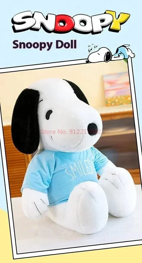 35-65cm Cartoon süße Snoopy Plüsch Spielzeug Kissen Sofa zurück Plüsch Puppe Geschenke für Kinder