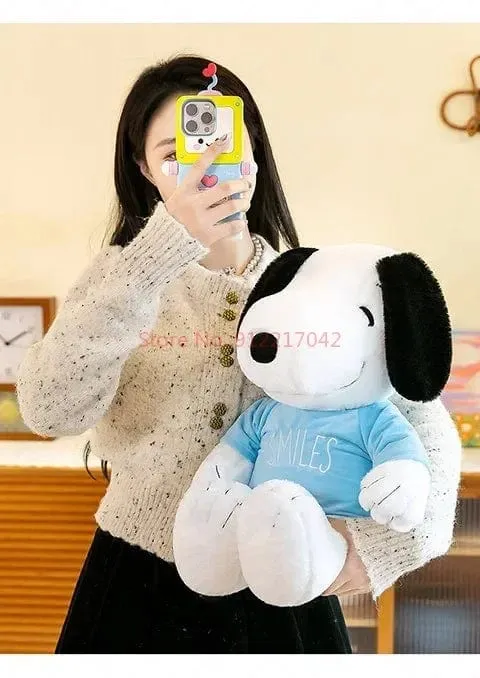 35-65cm Cartoon süße Snoopy Plüsch Spielzeug Kissen Sofa zurück Plüsch Puppe Geschenke für Kinder