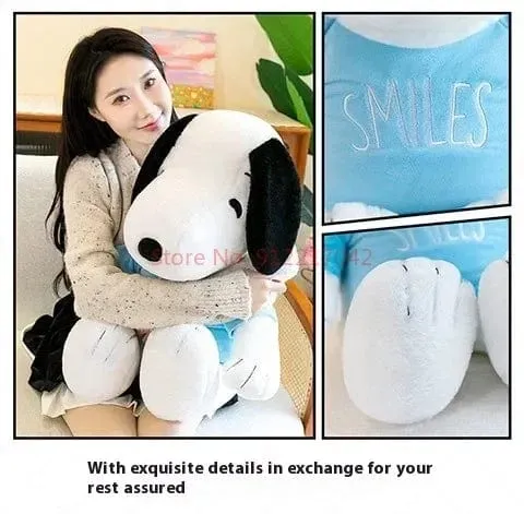 35-65cm Cartoon süße Snoopy Plüsch Spielzeug Kissen Sofa zurück Plüsch Puppe Geschenke für Kinder