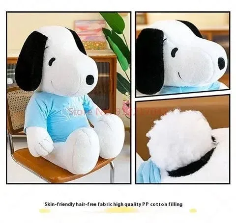 35-65cm Cartoon süße Snoopy Plüsch Spielzeug Kissen Sofa zurück Plüsch Puppe Geschenke für Kinder