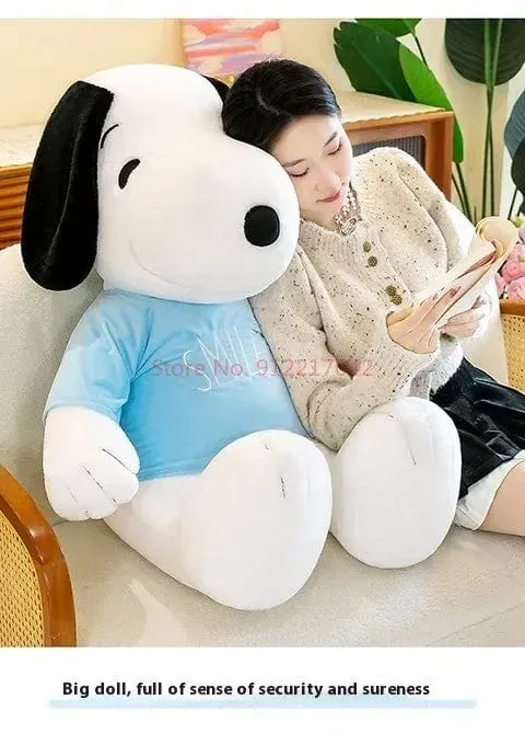 35-65cm Cartoon süße Snoopy Plüsch Spielzeug Kissen Sofa zurück Plüsch Puppe Geschenke für Kinder