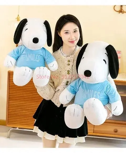 35-65cm Cartoon süße Snoopy Plüsch Spielzeug Kissen Sofa zurück Plüsch Puppe Geschenke für Kinder