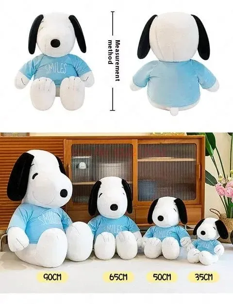 35-65cm Cartoon süße Snoopy Plüsch Spielzeug Kissen Sofa zurück Plüsch Puppe Geschenke für Kinder