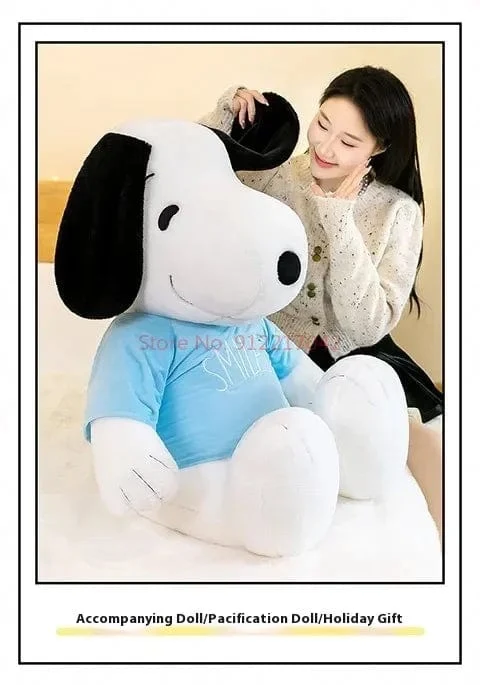 35-65cm Cartoon süße Snoopy Plüsch Spielzeug Kissen Sofa zurück Plüsch Puppe Geschenke für Kinder