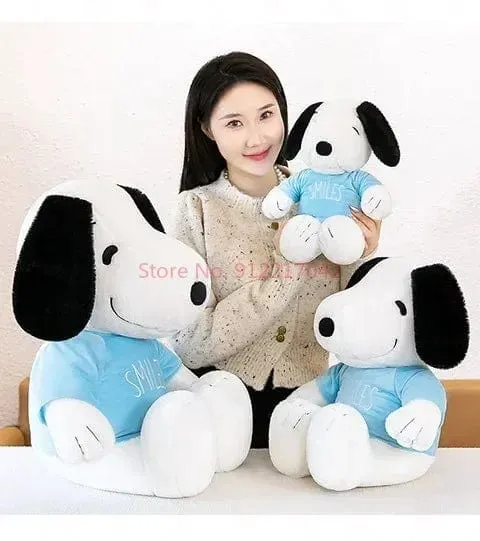 35-65cm Cartoon süße Snoopy Plüsch Spielzeug Kissen Sofa zurück Plüsch Puppe Geschenke für Kinder