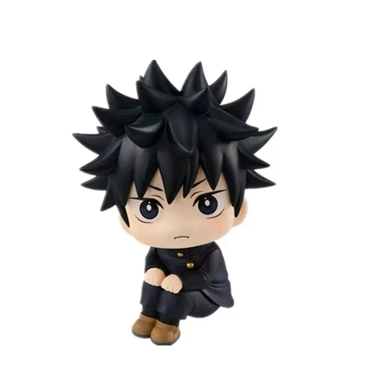 10 cm Q Version Anime Figur Spielzeug Anime Mädchen Jujutsu Kaisen Figur Yuji Itadori Gojo Satori PVC Action Figur Spielzeug Kind Geschenk