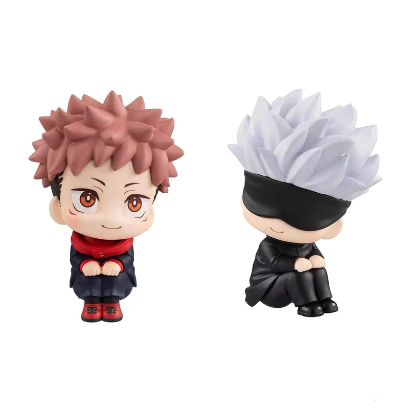 10 cm Q Version Anime Figur Spielzeug Anime Mädchen Jujutsu Kaisen Figur Yuji Itadori Gojo Satori PVC Action Figur Spielzeug Kind Geschenk