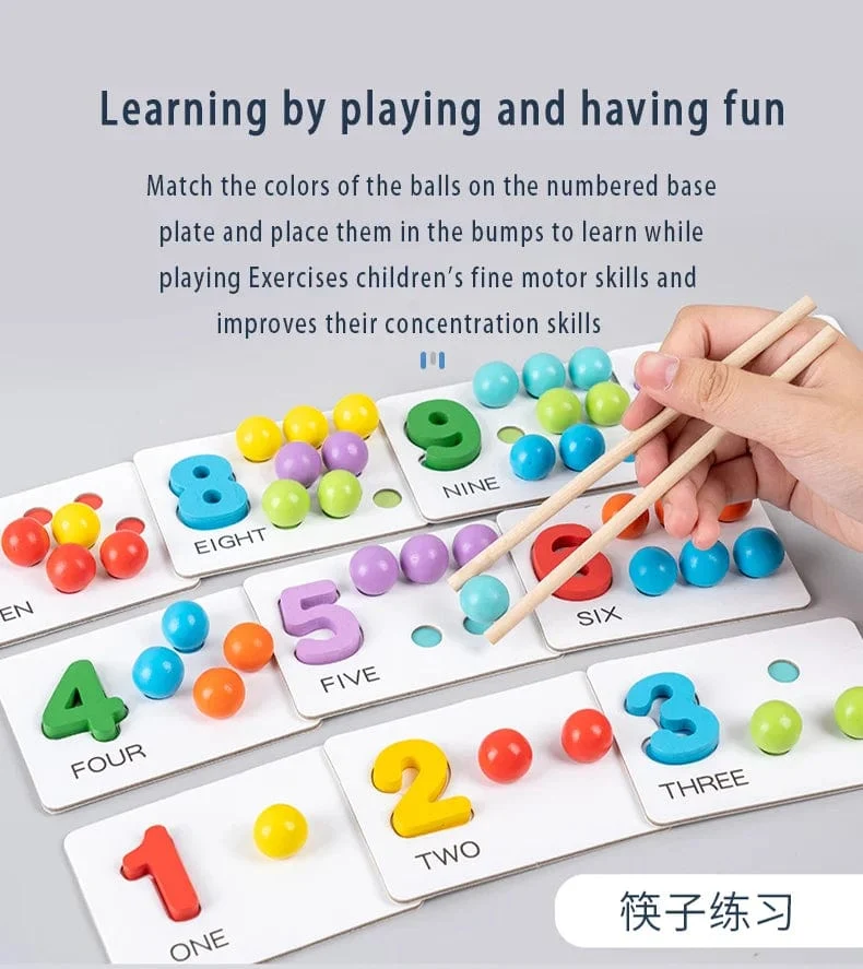 Kinder mathematik lehrmittel, baby zahlen erkennen, arithmetik matching, pädagogisches frühkindliches bildungsspielzeug, Montessori lehre