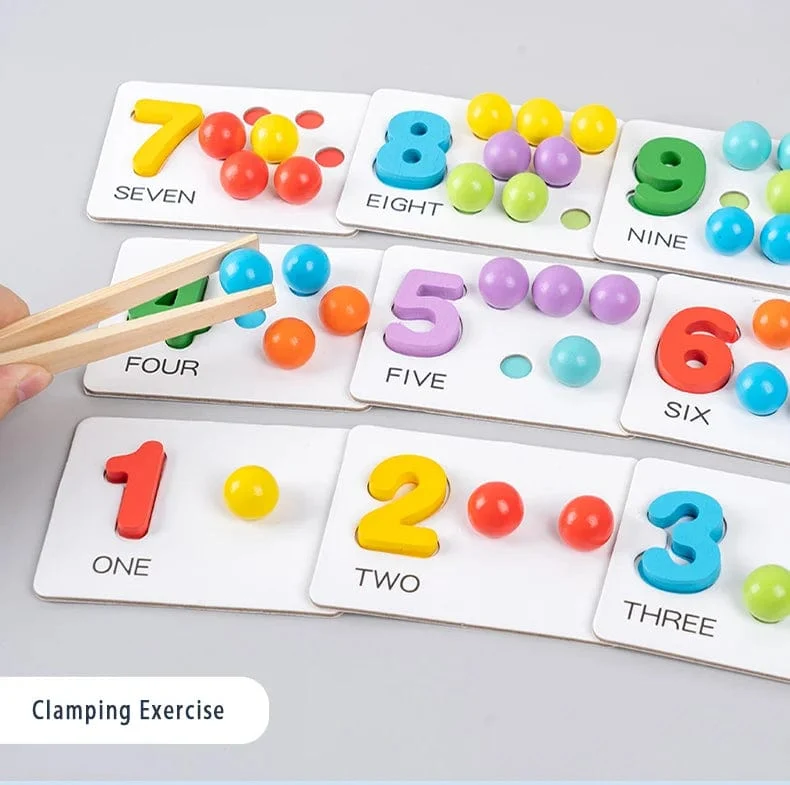 Kinder mathematik lehrmittel, baby zahlen erkennen, arithmetik matching, pädagogisches frühkindliches bildungsspielzeug, Montessori lehre