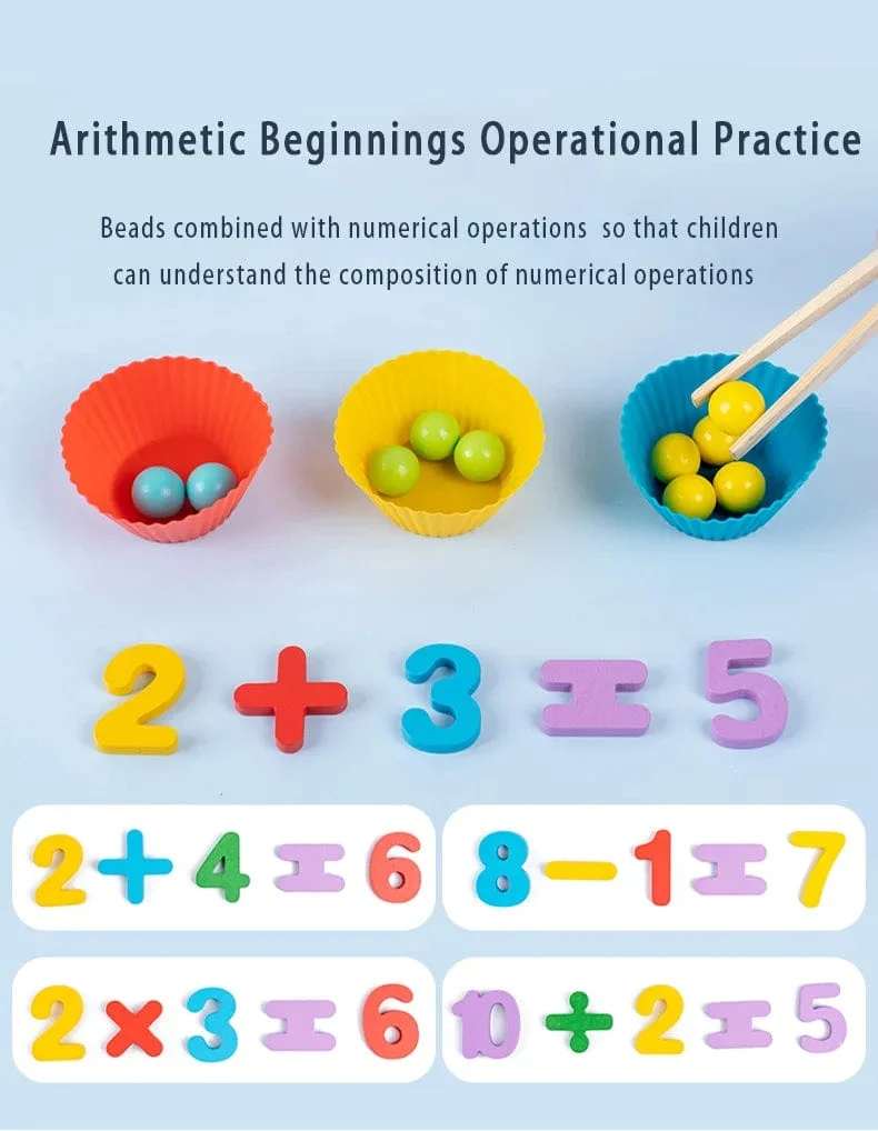 Kinder mathematik lehrmittel, baby zahlen erkennen, arithmetik matching, pädagogisches frühkindliches bildungsspielzeug, Montessori lehre