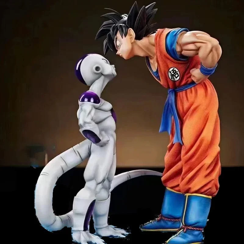 Anime Dragon Ball Z Frieza Vs Son Goku Figur 24CM GK Pvc Action-figuren Statue Sammlung Modell Spielzeug Geschenke