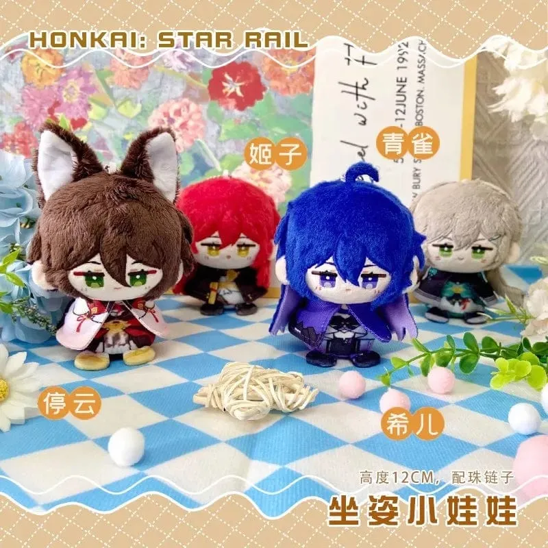 Spiel Honkai Honkai: Star Rail Sunday Boothill Jing Yuan Luocha Gallagher Pepper Hill Plüschtier Plüschpuppe Spielzeug Schlüsselanhänger