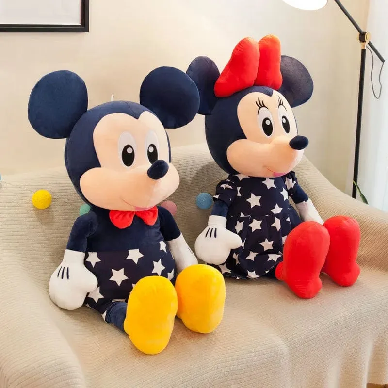 Disney Star Mickey Plüschtier Minnie Puppe Großes Paar Mickey Maus Spielt mit Kinderkissen Puppe Geschenke